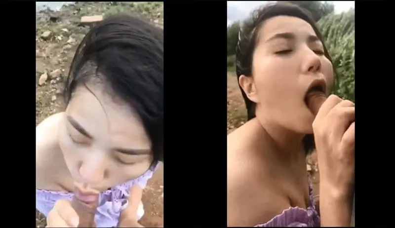 Bạn gái bj cho ghệ bên bờ sông